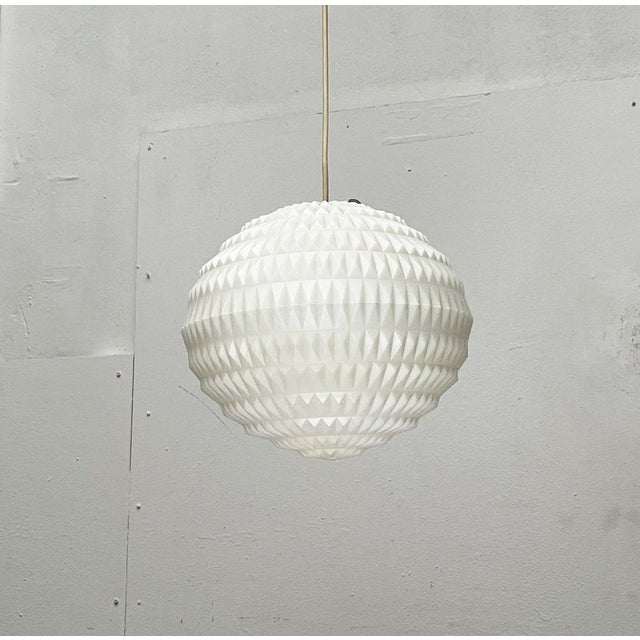 Mid-Century Modern German UFO Pendant Lamp by Aloys Ferdinand Gangkofner for Erco, 1960s For Sale - Image 12 of 18