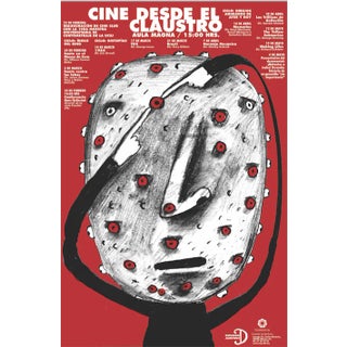 2021 Masters of Serigraphy, Individual Print, Cine Desde El Claustro, Alejandro Magallanes For Sale