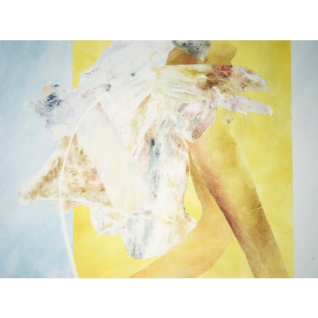 "Sale Julia" Abstract Figurative Monotype of a Dancer by Linda O'Hagan For Sale In Monterey, CA - Image 6 of 9