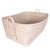 2020s Artifacts Saboga Home Everything Basket with Hoop Handles in White Wash - 31" For Sale - Image 5 of 9
