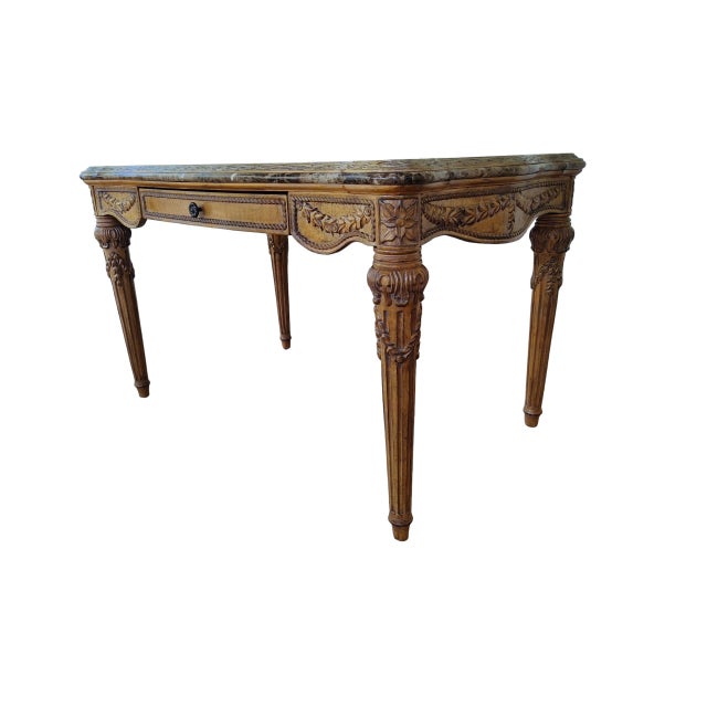 1990s Restored Schnadig French-Style Desk For Sale - Image 14 of 16