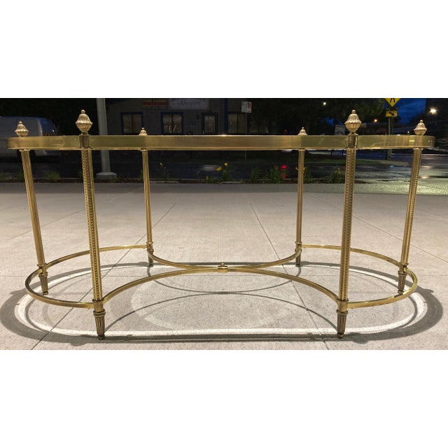 Mid 20th Century Manner of Jansen Coffee Table in Maison Baguès For Sale - Image 5 of 13