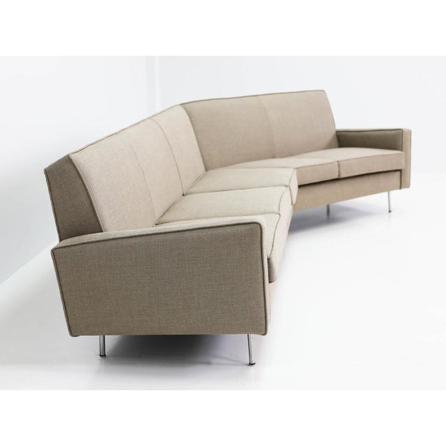 Large Model 28 BC 5-Seater Corner Sofa by Florence Knoll Bassett for Knoll Inc. / Knoll International, USA, 1949 For Sale - Image 6 of 10