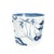 Chinese Antique Blue & White Chinese Export Canton Porcelain Wine Beaker or Cup For Sale - Image 3 of 9