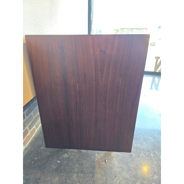 Brown Falster Rosewood Sideboard Credenza Tambour MCM Vintage For Sale - Image 8 of 12