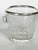 Metal Glass and Silver Ice Bucket, France, 1970s For Sale - Image 7 of 9