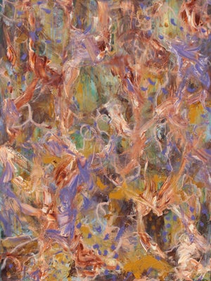 Dawn Goes Down to Day Original Abstract Painting by Lisa Finlayson