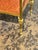 Early 21st Century Pair of Italian Bagues Style Brass and Leather Side Tables For Sale - Image 5 of 9