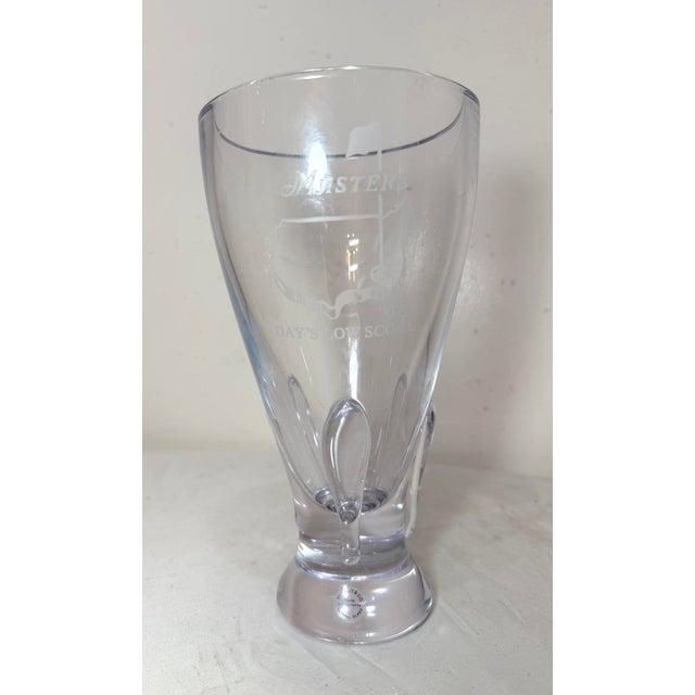 Original Tiffany's Crystal Agusta National Master's Day's Low Score Golf Trophy For Sale - Image 9 of 15