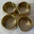 Vintage Heavy Brass Napkin Rings - Set of 4 For Sale In Dallas - Image 6 of 7