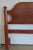 20th Century Cohaset Colonial Federal Style Cherry Full Size Headboard by Hagerty For Sale In Washington DC - Image 6 of 9