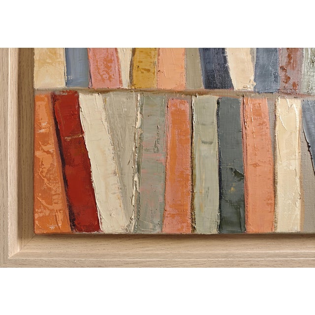 Partion Coloree, Abstract Library, Contemporary, Framed by Sophie Dumont For Sale - Image 6 of 8