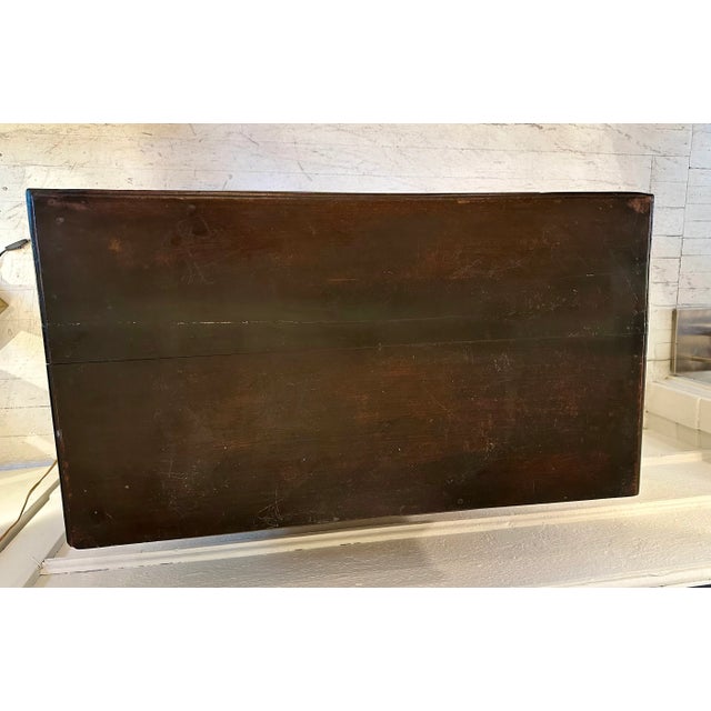 Early 18th Century 18th Century English Wooden Chest For Sale - Image 5 of 12