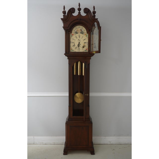 アンティーククラシック3 64691EC: SLIGH John Goddard Cherry Newport Grandfather Clock - Etsy