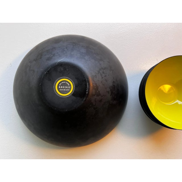 Vintage Herbert Krenchel Enamel Krenit Bowls - Set of 7 For Sale In Philadelphia - Image 6 of 12