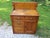 Antique Oak Chest Commode Washstand Dry Sink Country Farmhouse Cabinet Dresser For Sale - Image 13 of 15