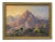 Mountain Landscape Original Oil Painting C.1940 For Sale