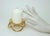 Georg Jensen Gold Glow Candle Holder With Box For Sale - Image 11 of 11