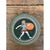 Vintage Painted Metal Plate With Greek Warrior For Sale - Image 4 of 12