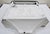Metal Victorian Wall Mounted Cast Iron Painted White Mailbox For Sale - Image 7 of 10