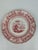 Staffordshire Antique Staffordshire Red Transferware Canova Plates by T. Mayer, Set of 6 For Sale - Image 4 of 15