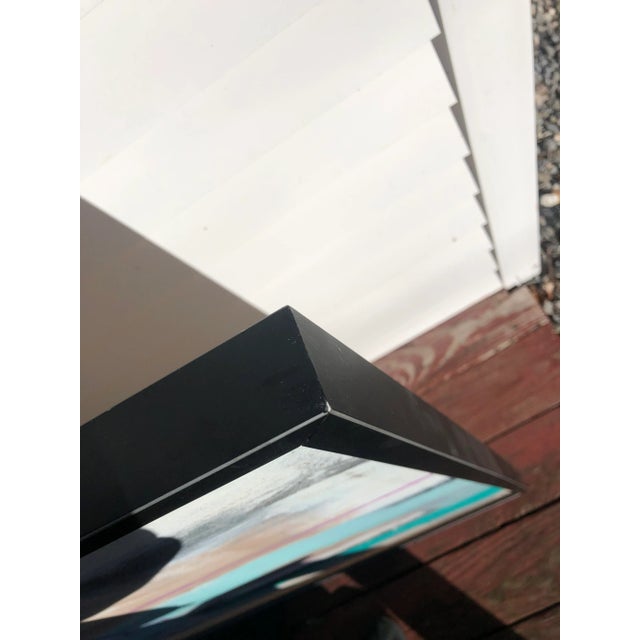 Large Abstract Expressionist Oil Painting on Canvas For Sale - Image 10 of 11