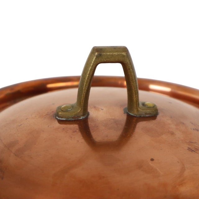 Limited Edition Saucepans in Copper by by Paul Revere, 1960s, Set of 2 For Sale - Image 9 of 15