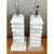 Off-white Vintage Stacked Stone Table Lamps - Pair For Sale - Image 8 of 12