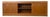Vintage Scandinavian Modern Teak Credenza Media Cabinet With Sliding Doors For Sale