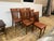 Traditional Queen Anne Extension Dining Table + Six Dinec Side Chairs, Set For Sale - Image 11 of 12