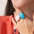 Celine Ring, Pink, Size 5 For Sale - Image 4 of 5