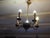 1950s Empire Style Bronze Chandelier with Green Lacquered Bowl, 1950s For Sale - Image 5 of 18