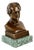 19th Century Bronze Bust of Johann Wolfgang von Goethe on Marble Base For Sale