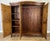 Vintage French Louis XVI Style Wardrobe in Oak For Sale - Image 10 of 11