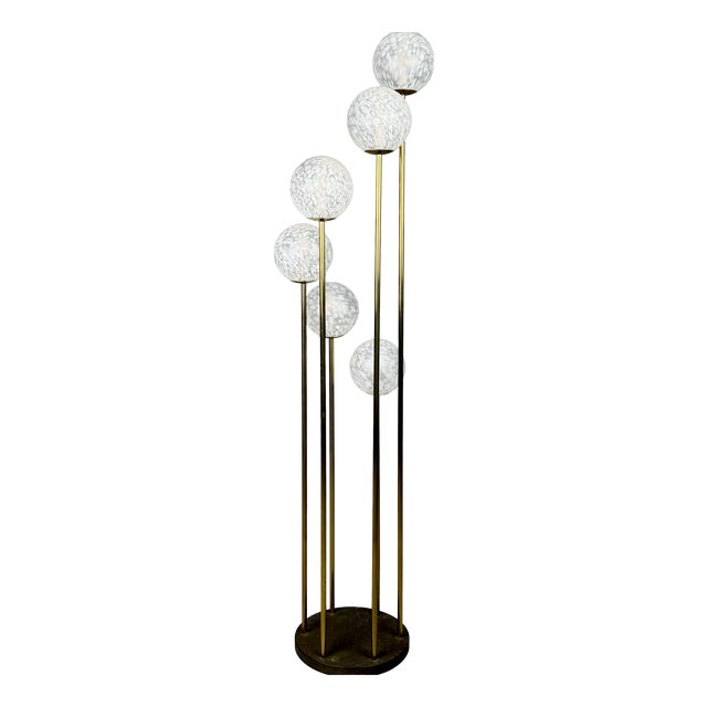 Floor Lamp attributed to Max Bietenholz, Switzerland, 1970s For Sale