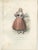 Italian Women Folk Costume Engravings, 1850, Engraving For Sale - Image 4 of 12