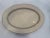 1980s Lenox Oval Serving Platter Springdale With Platinum Trim For Sale - Image 5 of 8