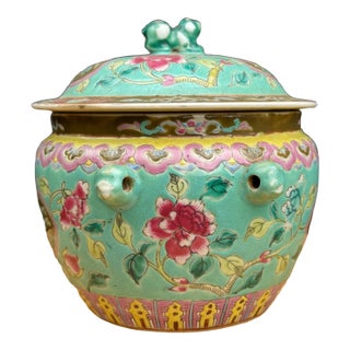 19th C. French Sèvres Style Porcelain Vase – Ornate Gilt Bronze Mounts & Hand-Painted Romantic Scene For Sale