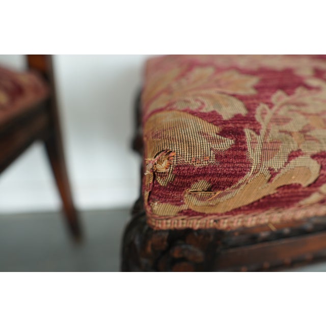 Vintage Spanish Revival Barley Twist Dining Chairs (Set of 6) For Sale - Image 12 of 18