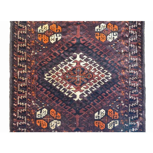 Early 20th Century Baluch Saddle Bag Rug For Sale - Image 4 of 9