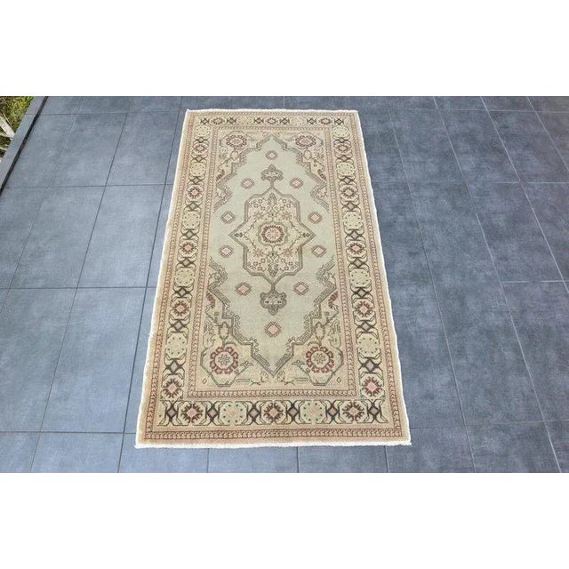 1960s Small Vintage Tribal Carpet For Sale - Image 11 of 11