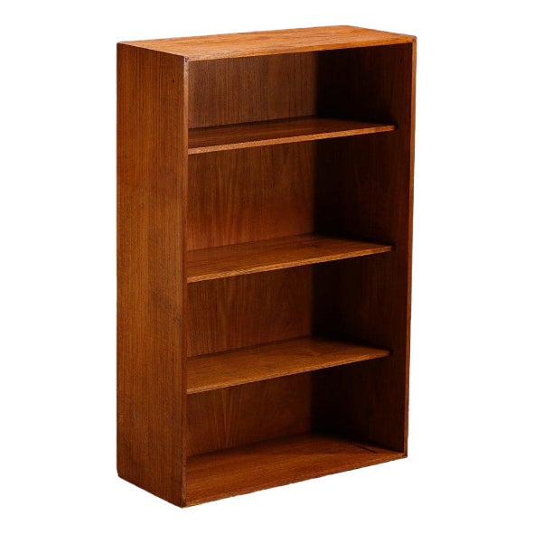 Minimalist Wood Shelf, 1950s For Sale