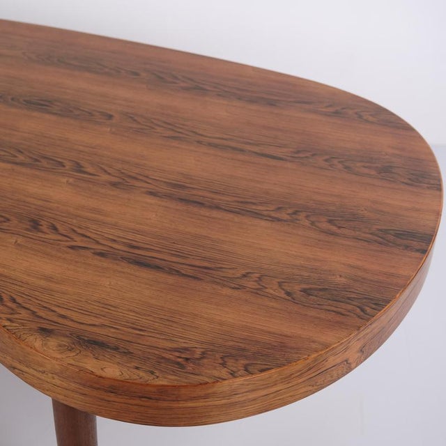 Brown Model PD 81 Coffee Table in Rosewood by Axel Stensen for Povl Dinesen, Denmark, 1960s For Sale - Image 8 of 12