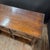 Wood Late 20th Century Oak Three Drawer Potboard Dresser Base With Turned Legs and Shaped Frieze For Sale - Image 7 of 9