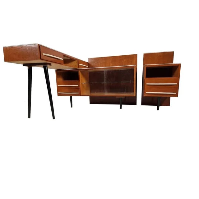 Desk by Mojmir Pozar for Up Závody, 1960s, Set of 2 For Sale - Image 3 of 10