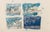Blue Elfi Schuselka Abstract Composition Prints, 3 For Sale - Image 8 of 18
