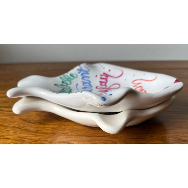 Mirabelle Restaurant, London-Fish Catchalls-Set 2 For Sale In New York - Image 6 of 7