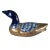 Metal Tonala Brass Duck Figurines Talavera Mexican Folk Art Set of 3 For Sale - Image 7 of 11