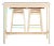 Contemporary Pub Set in White Oak - 3 Pieces For Sale