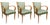 Mid-Century Modern Armchairs in Cherry, 1950s, Set of 4 For Sale - Image 4 of 5